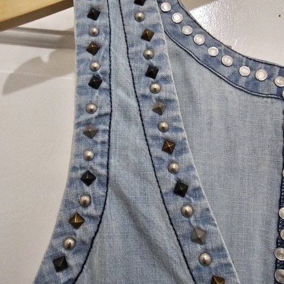 Free People Kendra Studded Tunic Size XS - Picture 10 of 17